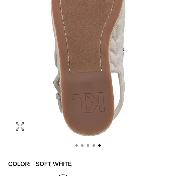 Karl Lagerfeld sandals size 8 - Picture 2 of 4